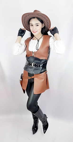 ชุดคาวเกิลร์ คาวบอยหญิง