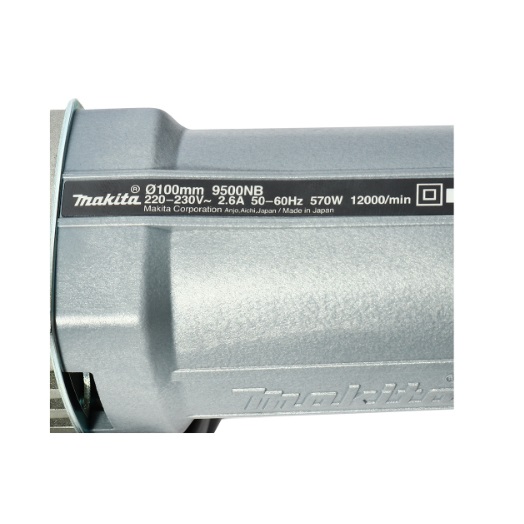 MAKITA 9500NB เครื่องเจียร์ 4″ (100 มิล) 570 วัตต์ Made in Japan