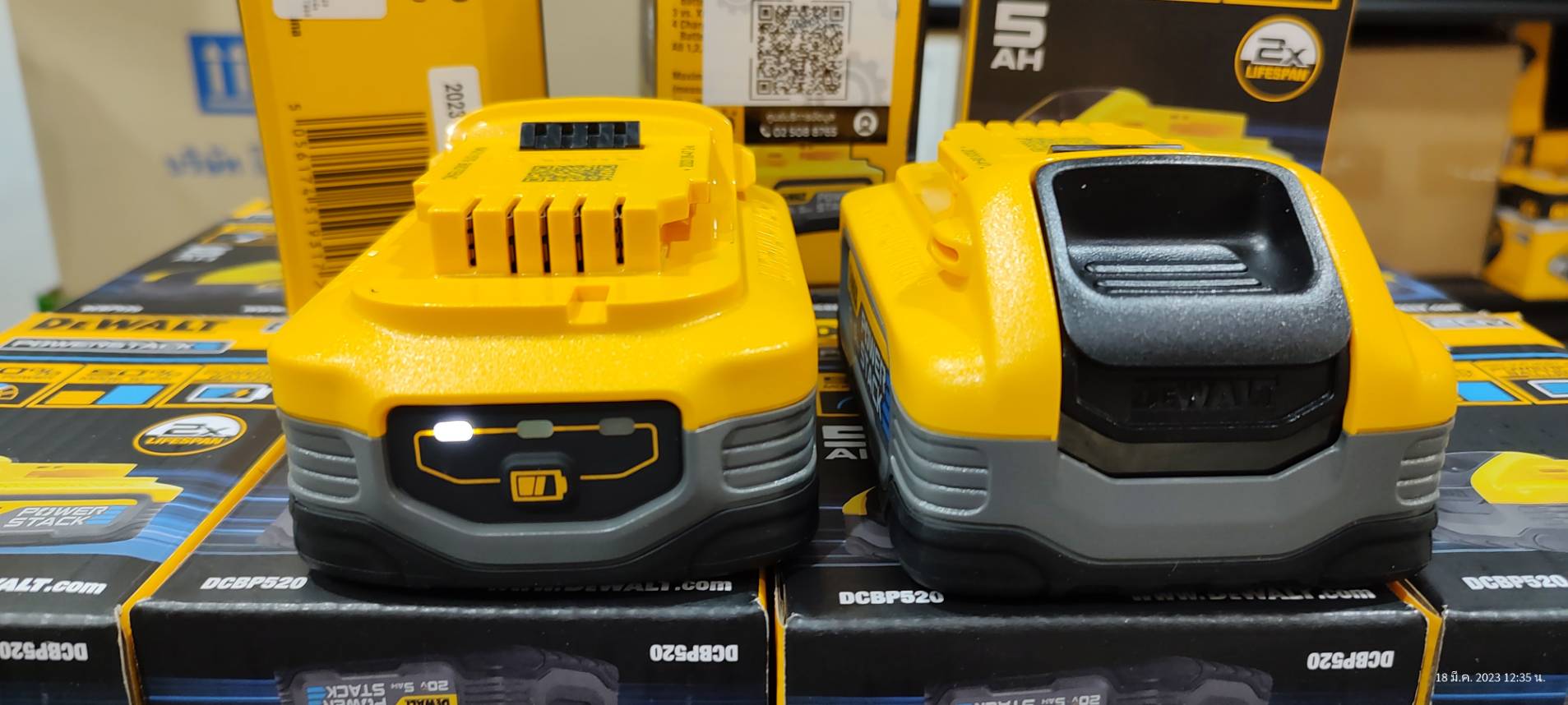 แบตเตอรี่ Powerstack 20V / 5.0Ah DCBP520 DEWALT