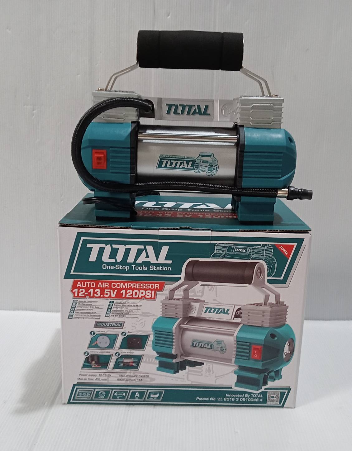 ปั้มลม12V 2สูบ TTAC2506 TOTAL