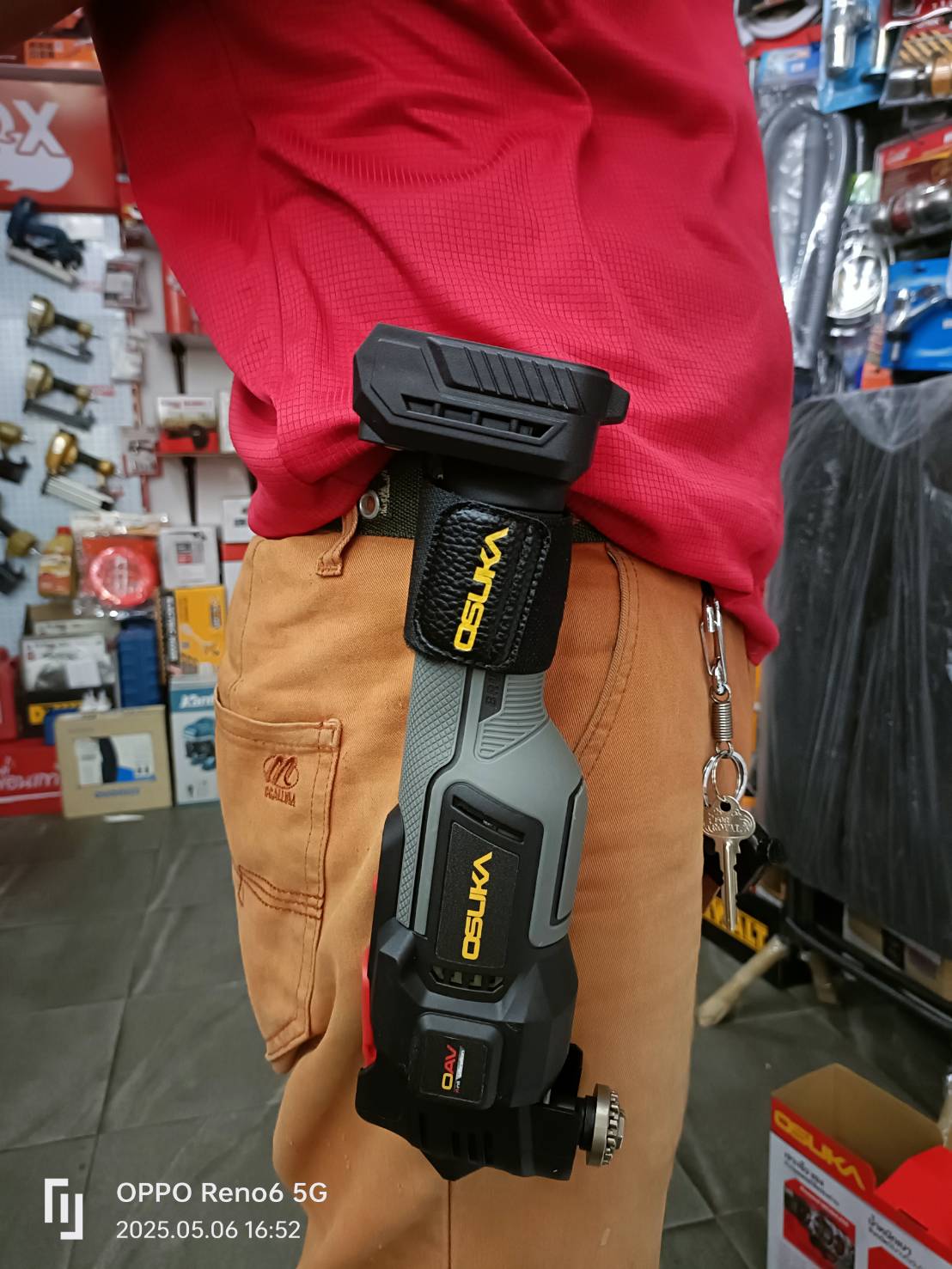 คลิปหนีบสว่านคาดเอว OSTB23401 OSUKA