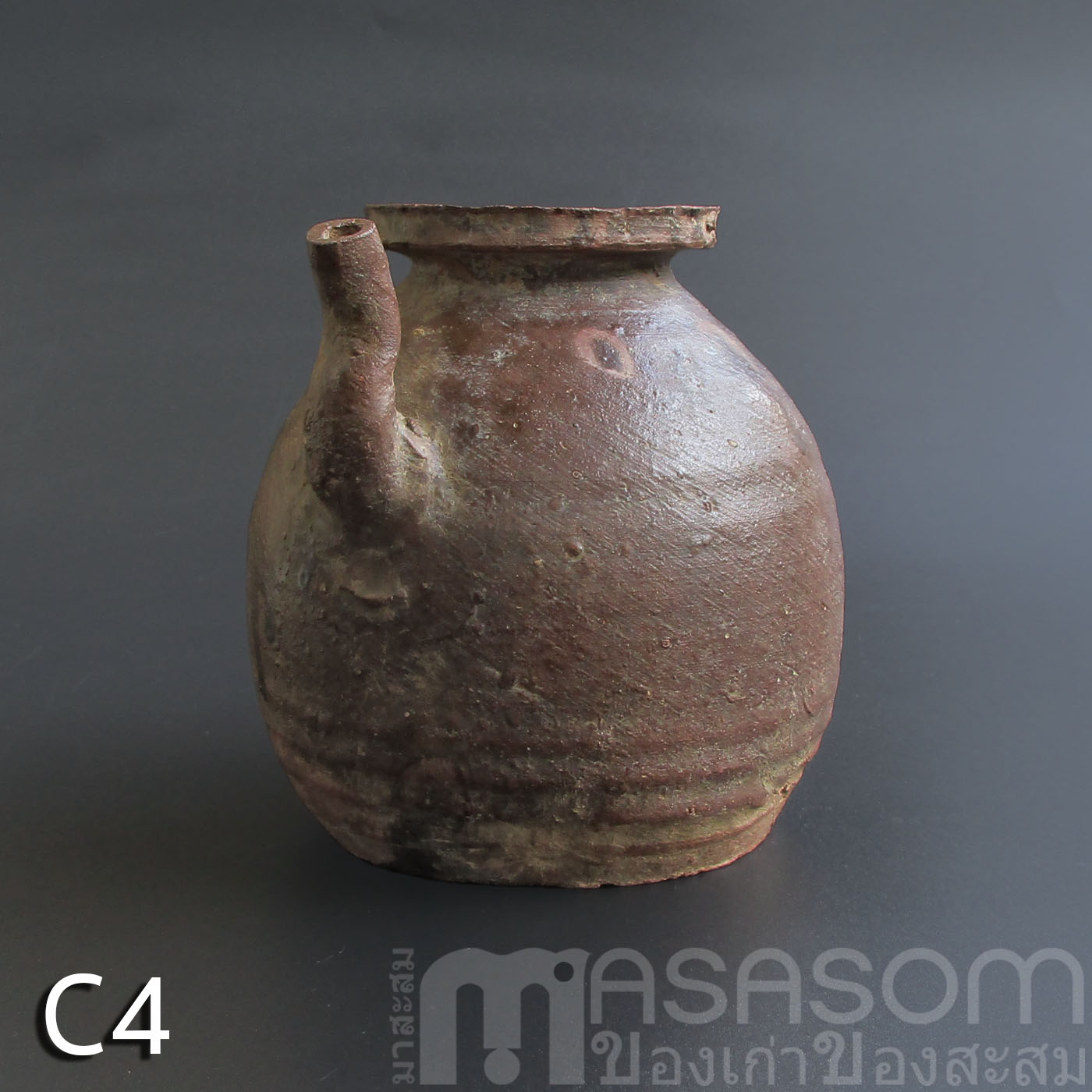 กาดินเผาเคลือบโบราณ