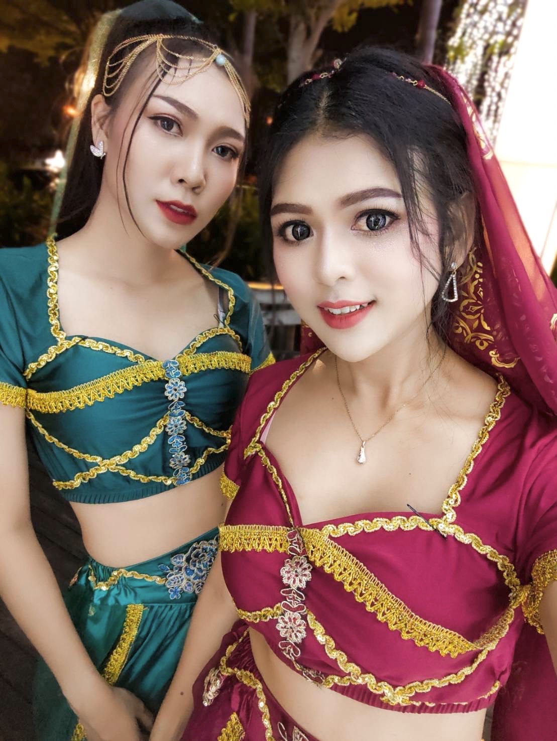 ชุดเจ้าหญิงเปอร์เซีย สีแดง