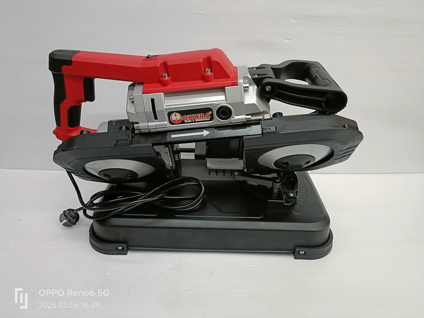 เลื่อยสายพานตัดเหล็ก รุ่น D-OK-MBS127 OKURA