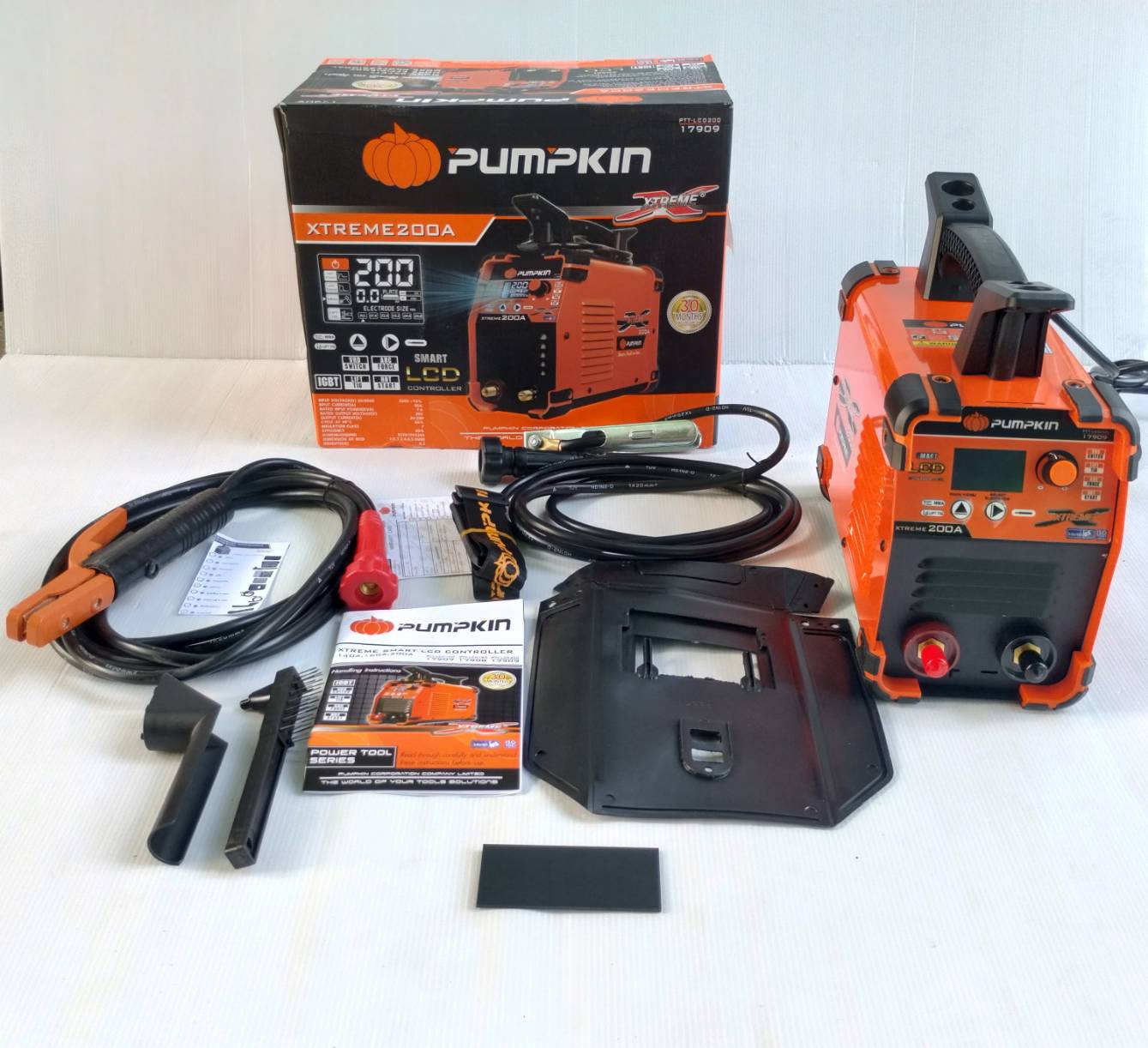 ตู้เชื่อมระบบ DIGITAL หน้าจอ LCD IGBT รุ่น XTREME200A PUMPKIN