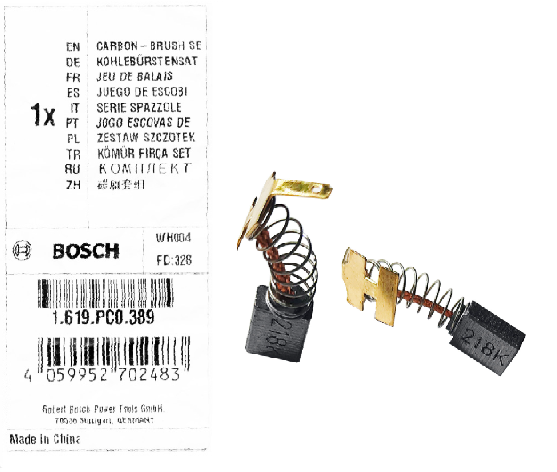 แปรงถ่าน#10 GSB600 BOSCH #1619PC0389