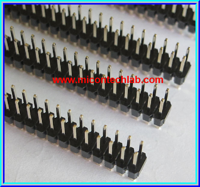 1x Pin Header 2x40 Pins Male Straight Type Pitch 2.54mm