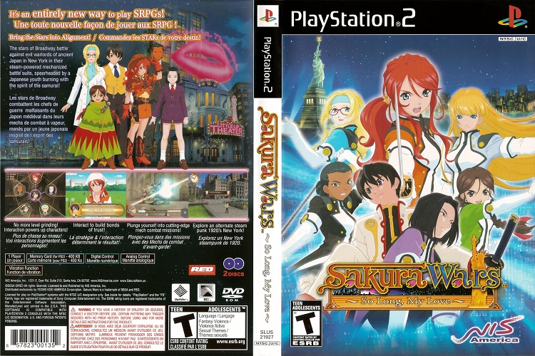 SAKURA WARS SO LONG, MY LOVE [US : DVD9 2 Discs]