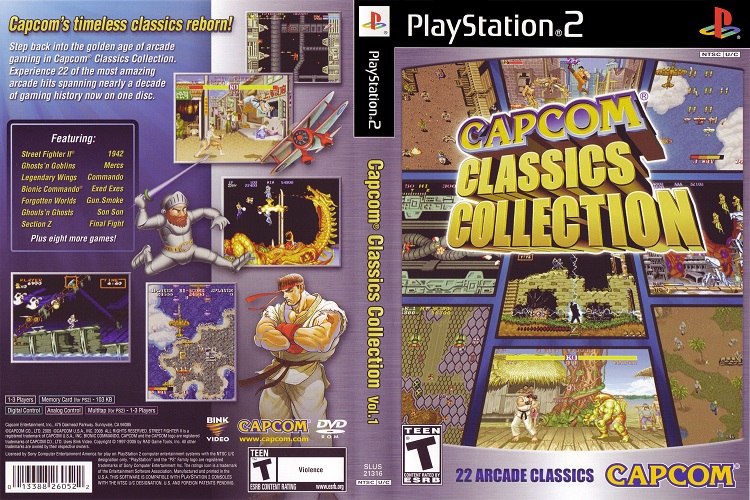 CAPCOM CLASSICS COLLECTION VOL. 1 [US : DVD5 1 Disc]