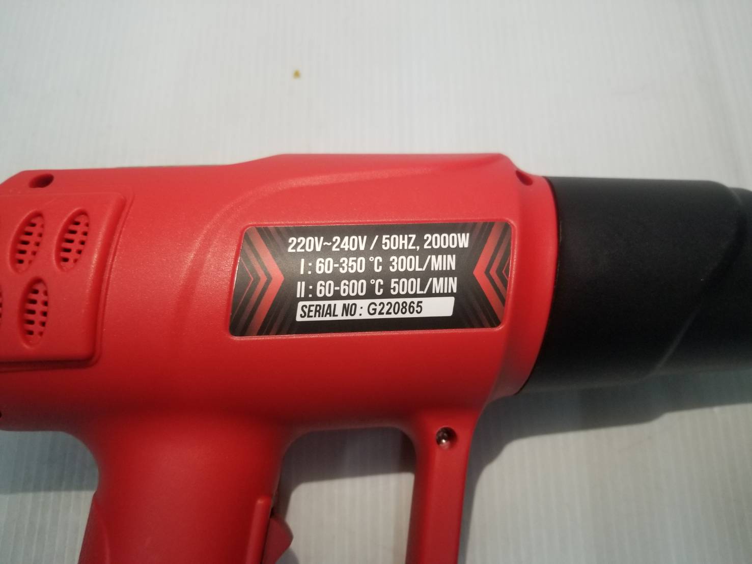 เป่าลมร้อน QG-001 POLO 2000 วัตต์