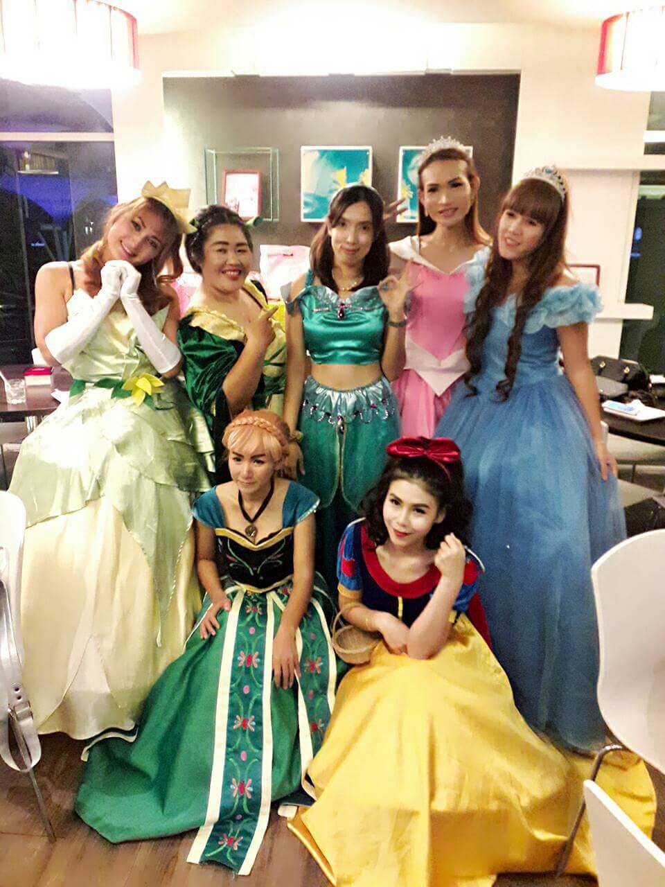 ชุดเจ้าหญิงเบล @ Beauty & the Beast
