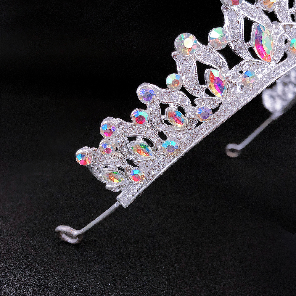 SET013 เครื่องประดับ 3 ชิ้น มงกุฎ สร้อยคอ ต่างหู จัดเซทสวยงาม สินค้าพร้อมส่งจากไทย