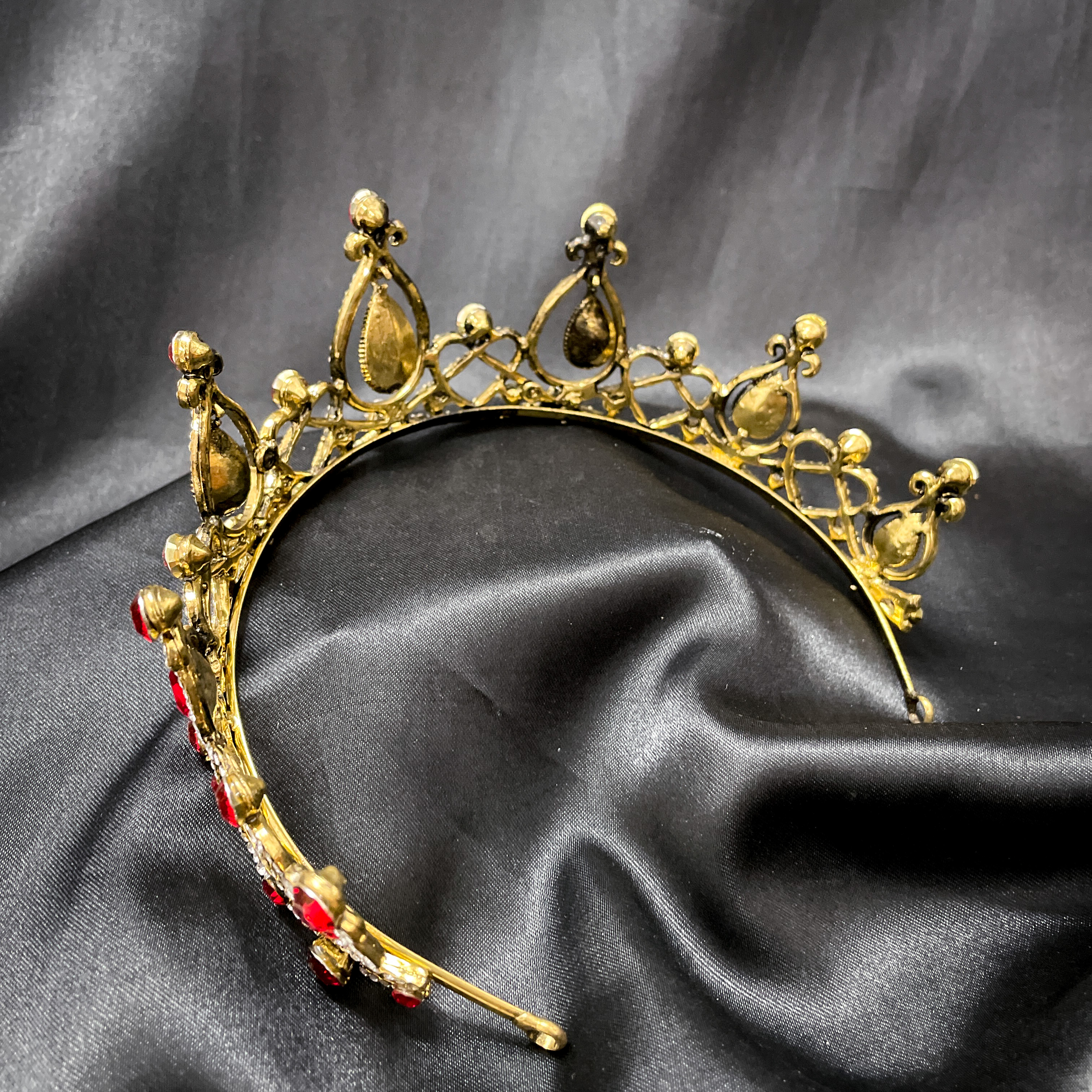 (พร้อมส่ง) เทียร่า 328 มงกุฎนางงาม งานสวย ปราณีต QCเพชรทุกเม็ด สินค้าพร้อมส่งจากไทย