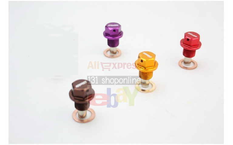 Greddy น็อตน้ำมันเครื่องแม่เหล็กพลังสูง สำหรับ Mitsubishi Mazda Honda Suzuki Nissan Toyota ส่งฟรี EMS ทั่วไทย