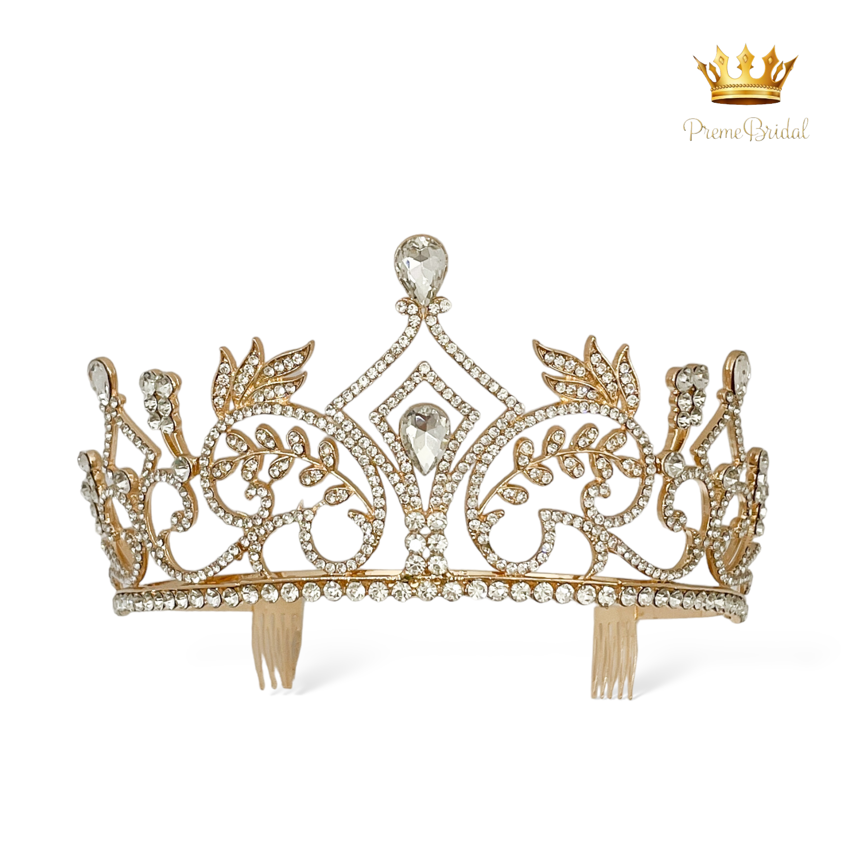 (พร้อมส่ง) เทียร่า 402 มงกุฎนางงาม งานสวย ปราณีต QCเพชรทุกเม็ด สินค้าพร้อมส่งจากไทย