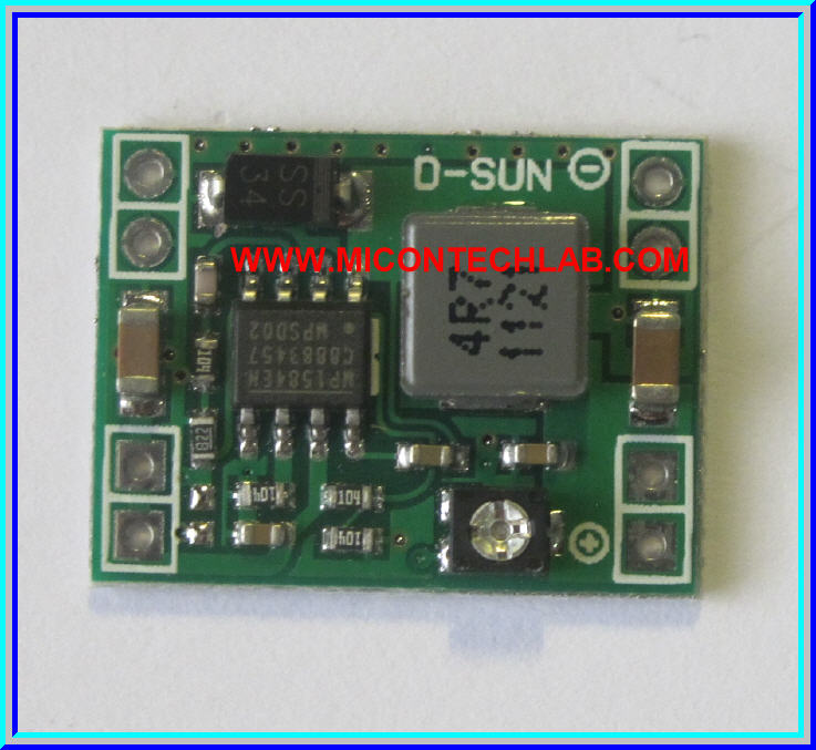 1x มินิสเตปดาวน์ DC-to-DC (Buck) Converter 3A