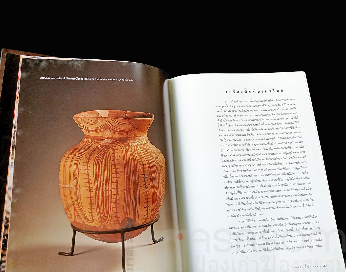 หนังสือเครื่องปั้นดินเผา