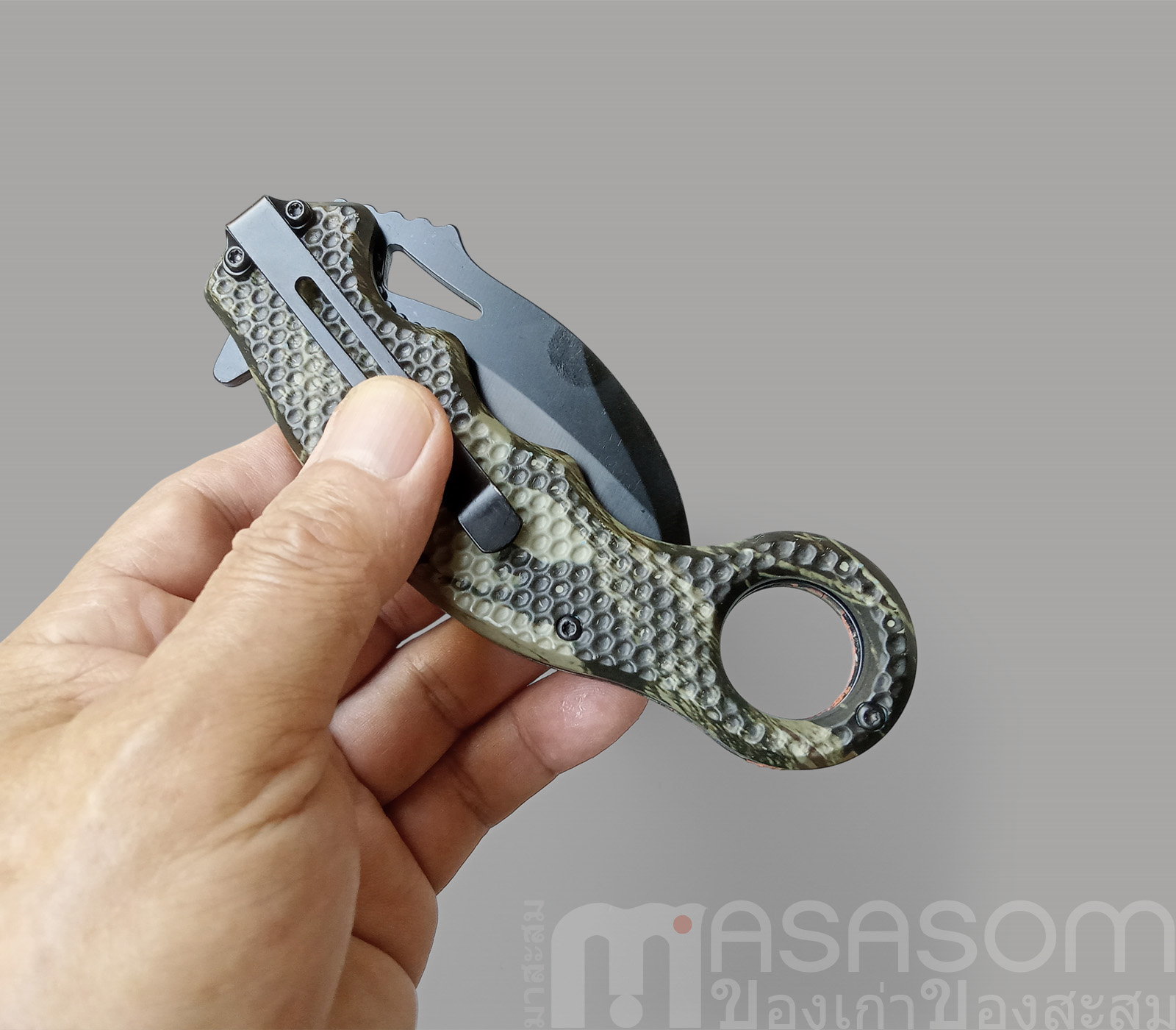 มีดพับ Smith&Wesson คารัมบิตมือสอง