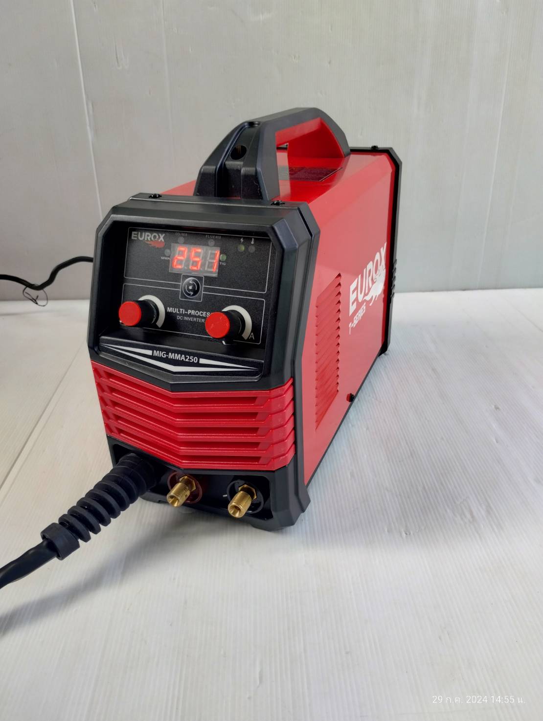 เครื่องเชื่อมไฟฟ้า3ระบบ MIG-MMA250 EUROX