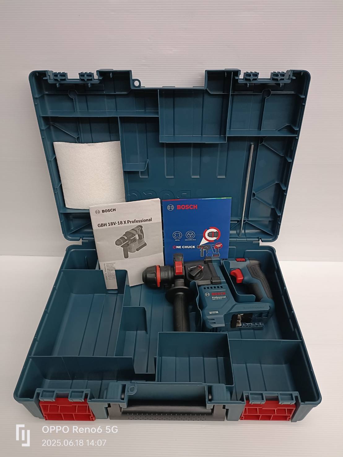 สว่านโรตารี่2ระบบ GBH18V-18X ONE CHUCK BOSCH SOLO