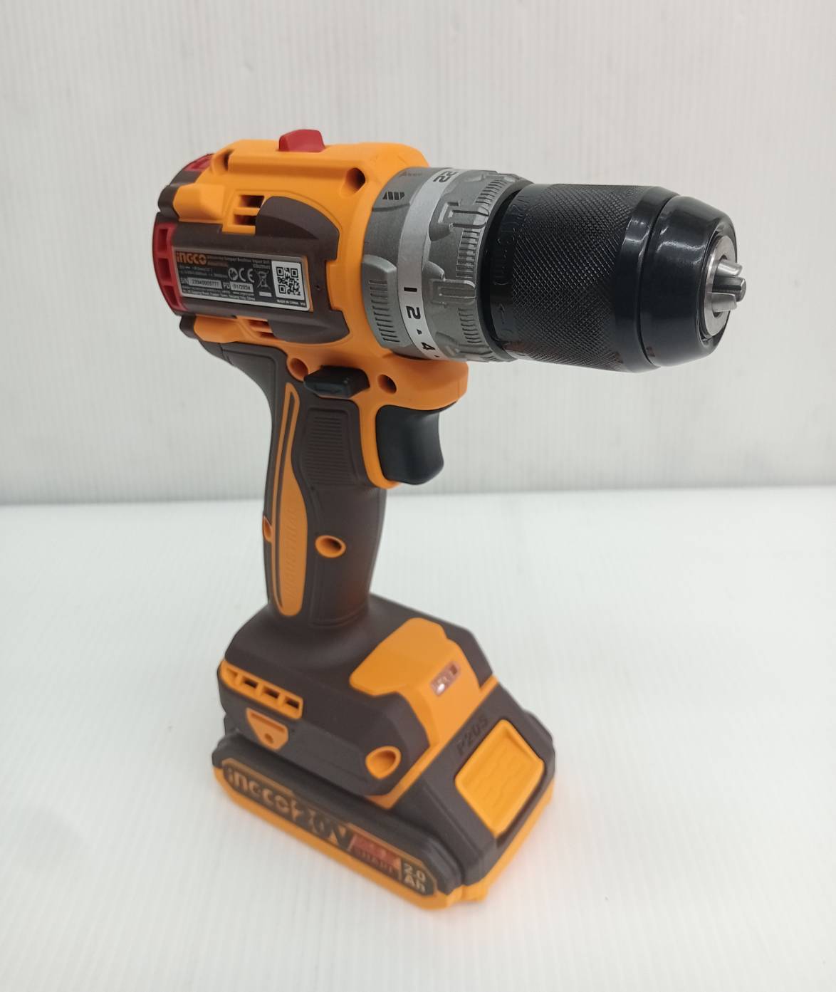 สว่านกระแทก20V CIDLI20602 INGCO ครบชุด