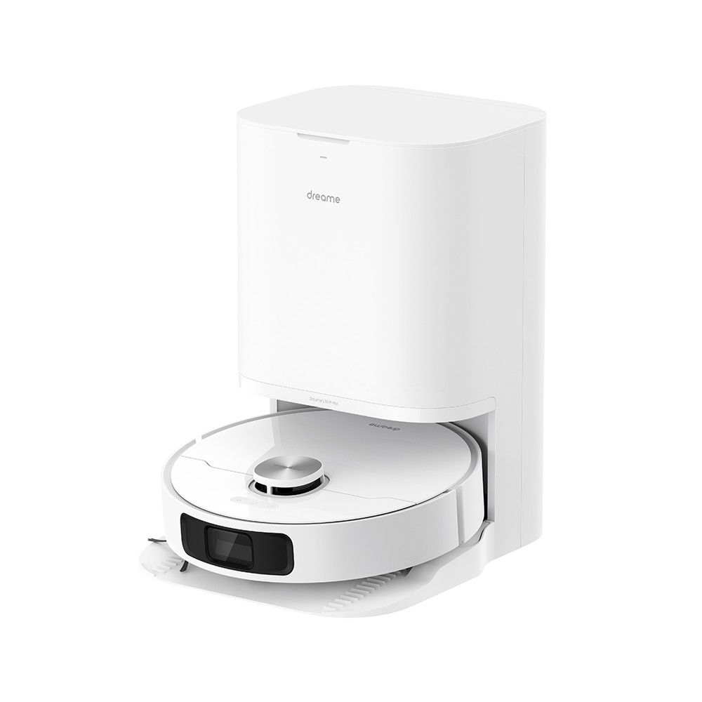 Dreame bot L10 Prime Vacuum Cleaner หุ่นยนต์ดูดฝุ่นถูพื้นอัจฉริยะ สามารถซักผ้าม็อบถูพื้น รวมถึงเป่าผ้าม็อบให้แห้งแบบอัตโนมัติ (รับประกัน 2 ปี)