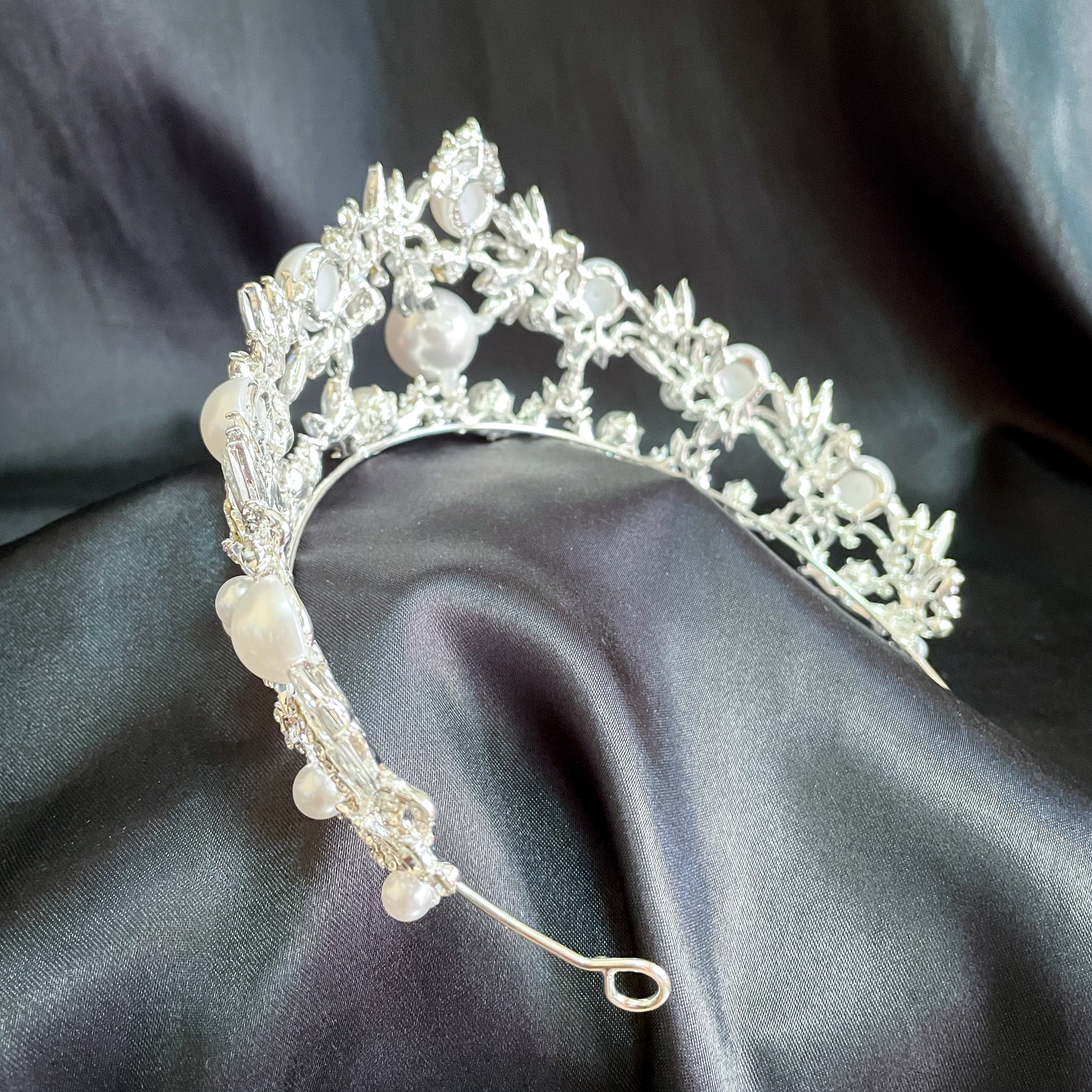 (พร้อมส่ง) เทียร่า 322 มงกุฎเจ้าหญิง งานสวย ปราณีต QCเพชรทุกเม็ด สินค้าพร้อมส่งจากไทย