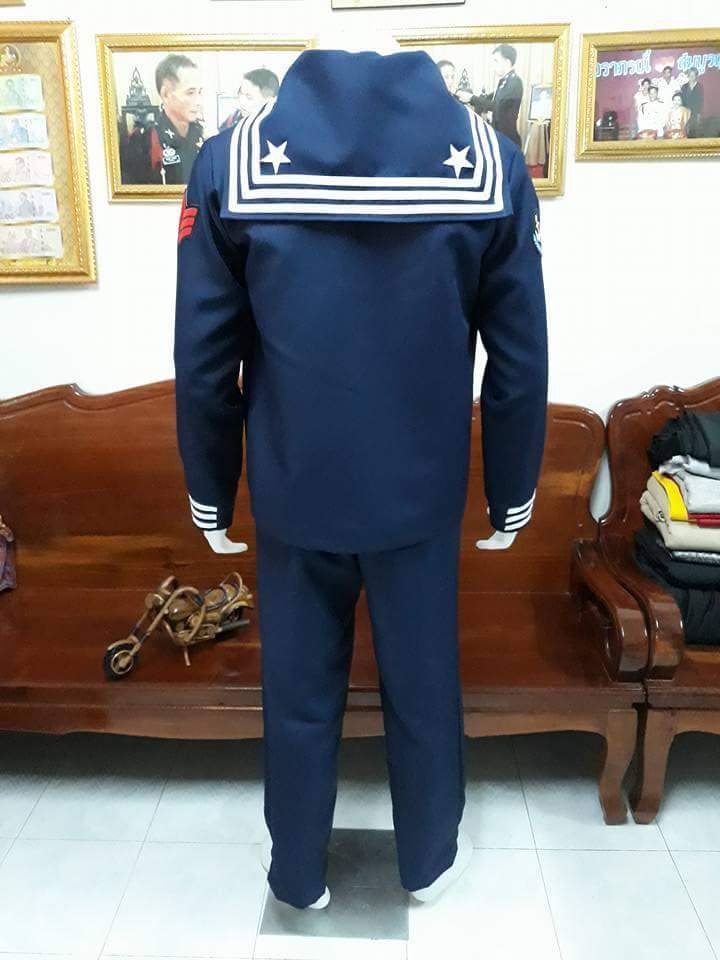 ชุดทหารเรือกะลาสี / US Navy / ทหารเรืออเมริกา / ชุดกะลาสีเรือ / ชุดทหารเรือ /ุ ชุดอาชีพ / ชุดอาชีพในฝัน