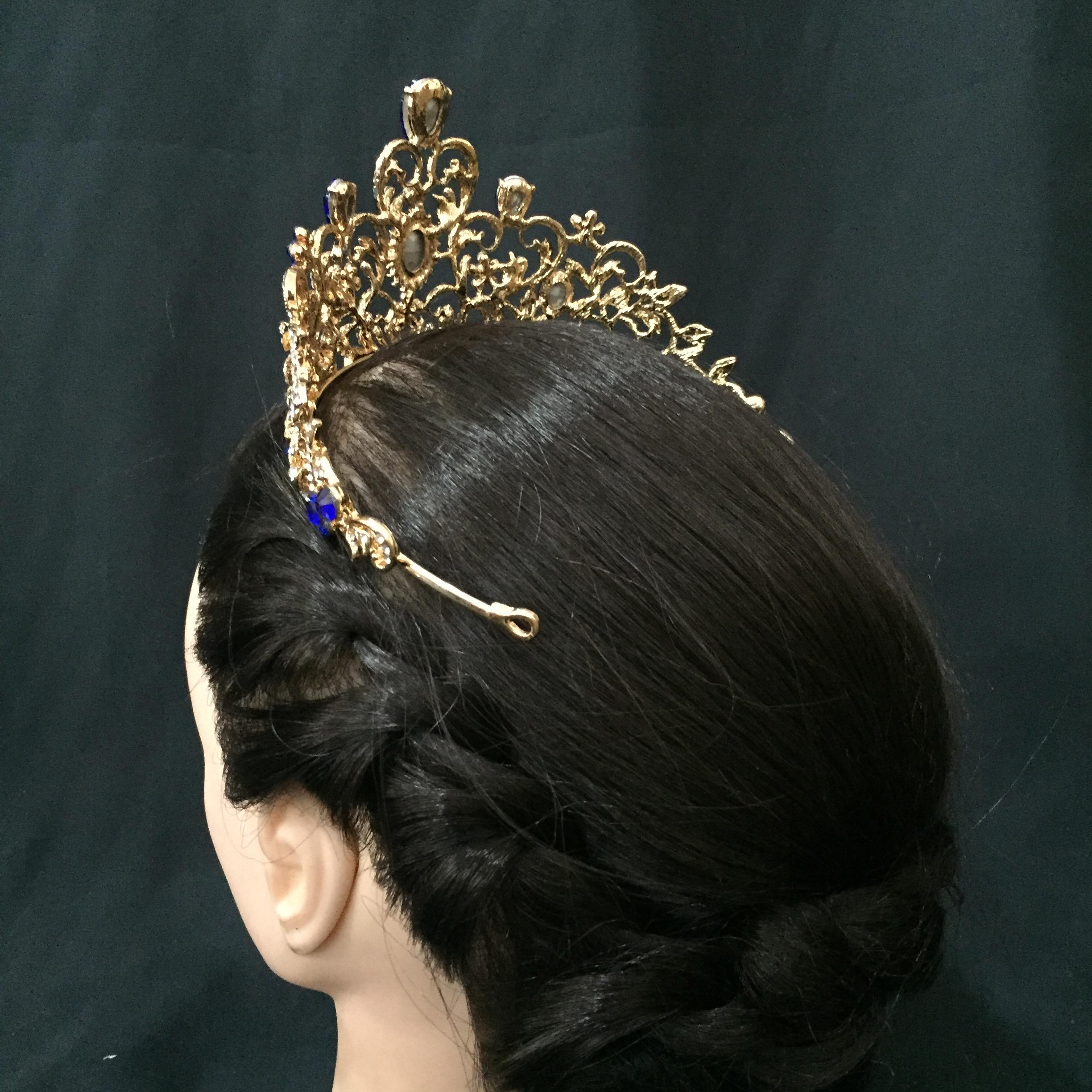 (พร้อมส่ง) เทียร่า 168 สีน้ำเงิน