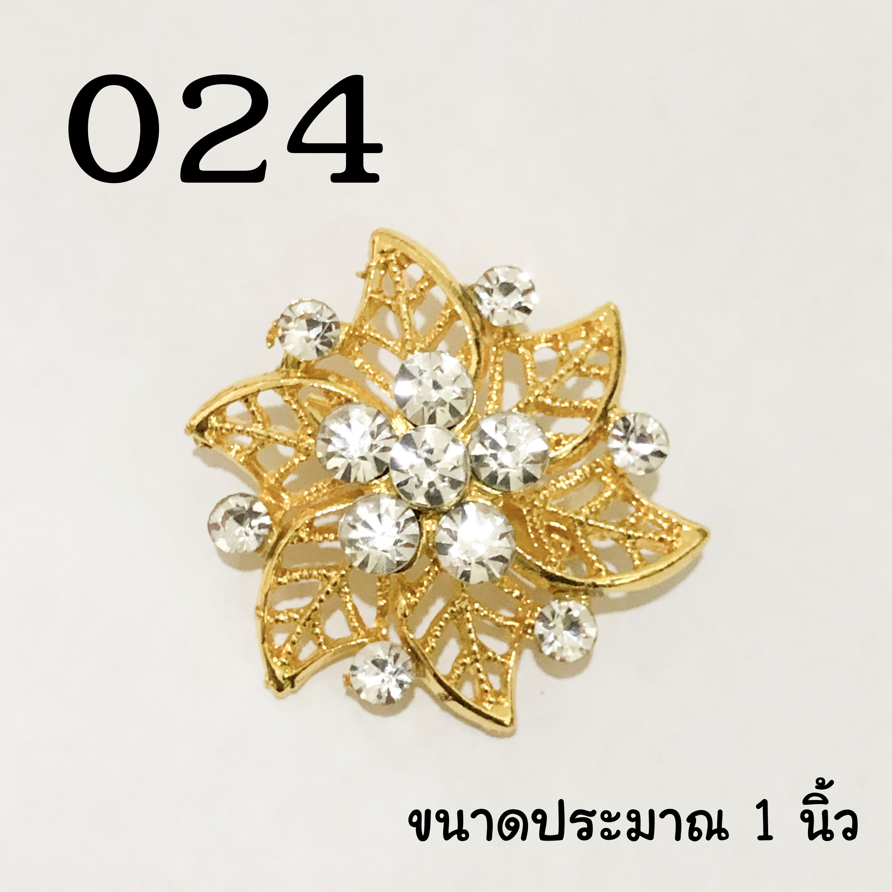 (พร้อมส่ง) เข็มกลัดไทย 024