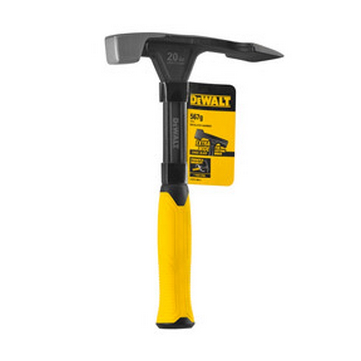 DEWALT ค้อนหงอนหัวสี่เหลี่ยมขนาด 20oz งานช่าง DWHT51389-0