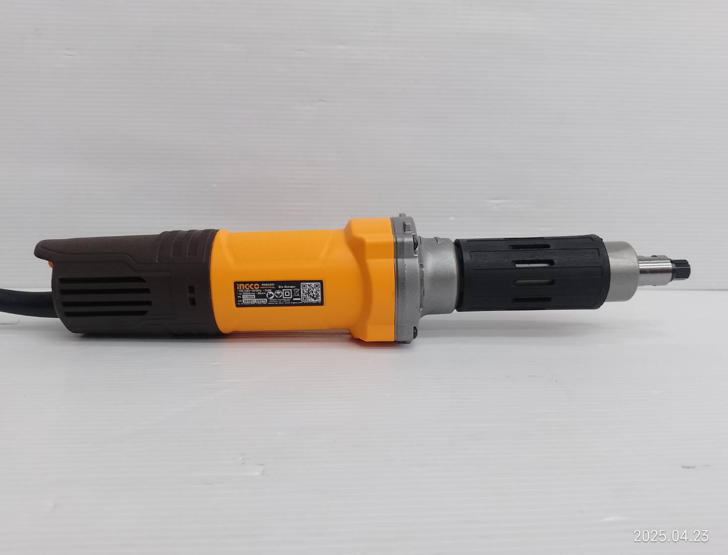 INGCO เครื่องเจียร์คอตรง 550W แกน6 มม. 1/4" รุ่น PDG5501