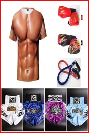 ชุดนักมวย ชุดมวยไทย เสื้อคลุมนักมวย ชุดกีฬา