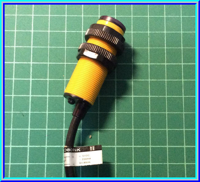 1x E18-D80NK โฟโต้เซ็นเซอร์อินฟาเรดสำหรับตรวจจับวัตถุ