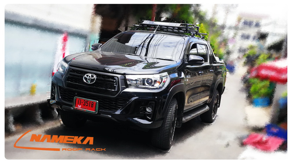 Tray Rack NAMEKA ถาดตะแกรง ถาดแร็คหลังคา ถาดสัมภาระ ตะแกรงฉีก อลูมิเนียม รุ่น NT-07