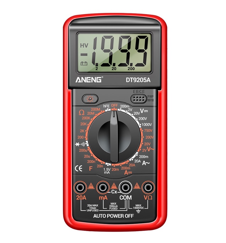 มัลติมิเตอร์ DT9205A ANENG