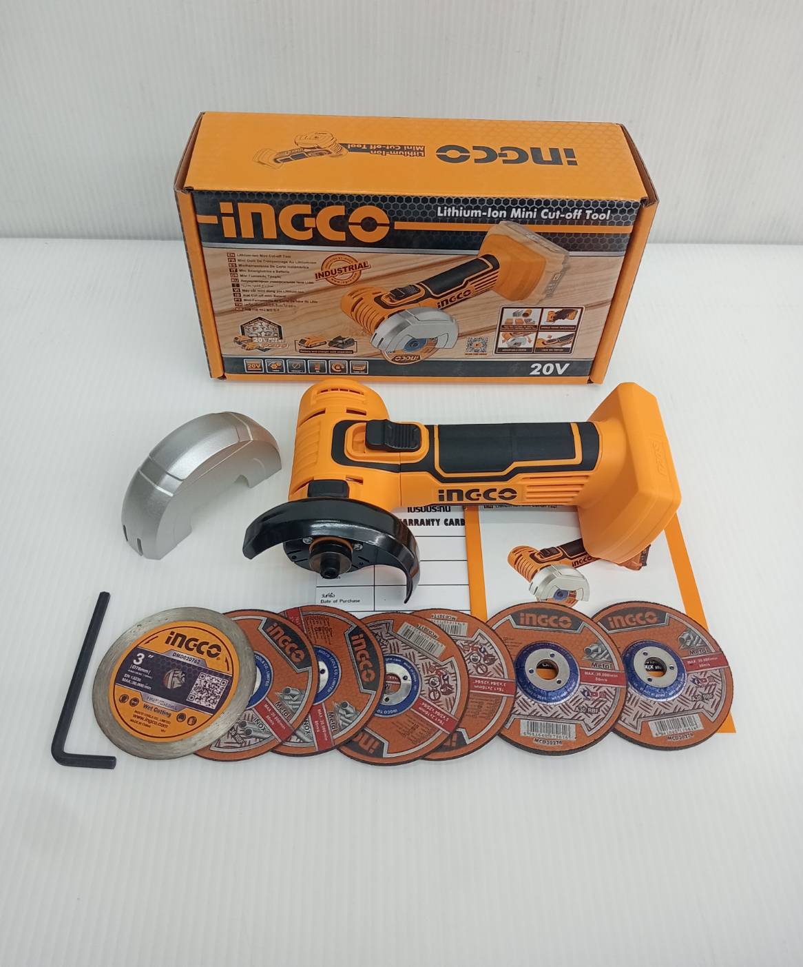 หินเจียร3" 20V CAGLI7601 INGCO (เครื่องเปล่า)