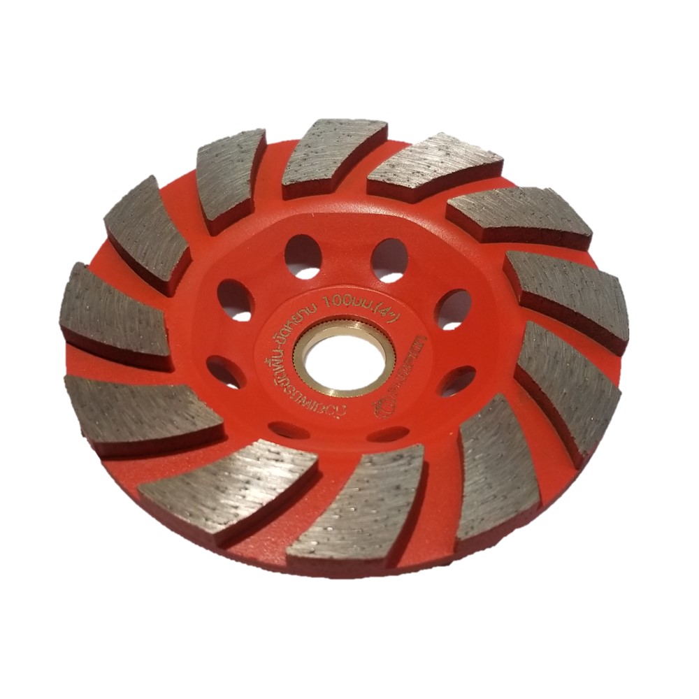 PUMPKIN ถ้วยเพชรขัดพื้น รุ่น ขัดหยาบ 4นิ้ว PTT- TUR4-SDC #22323