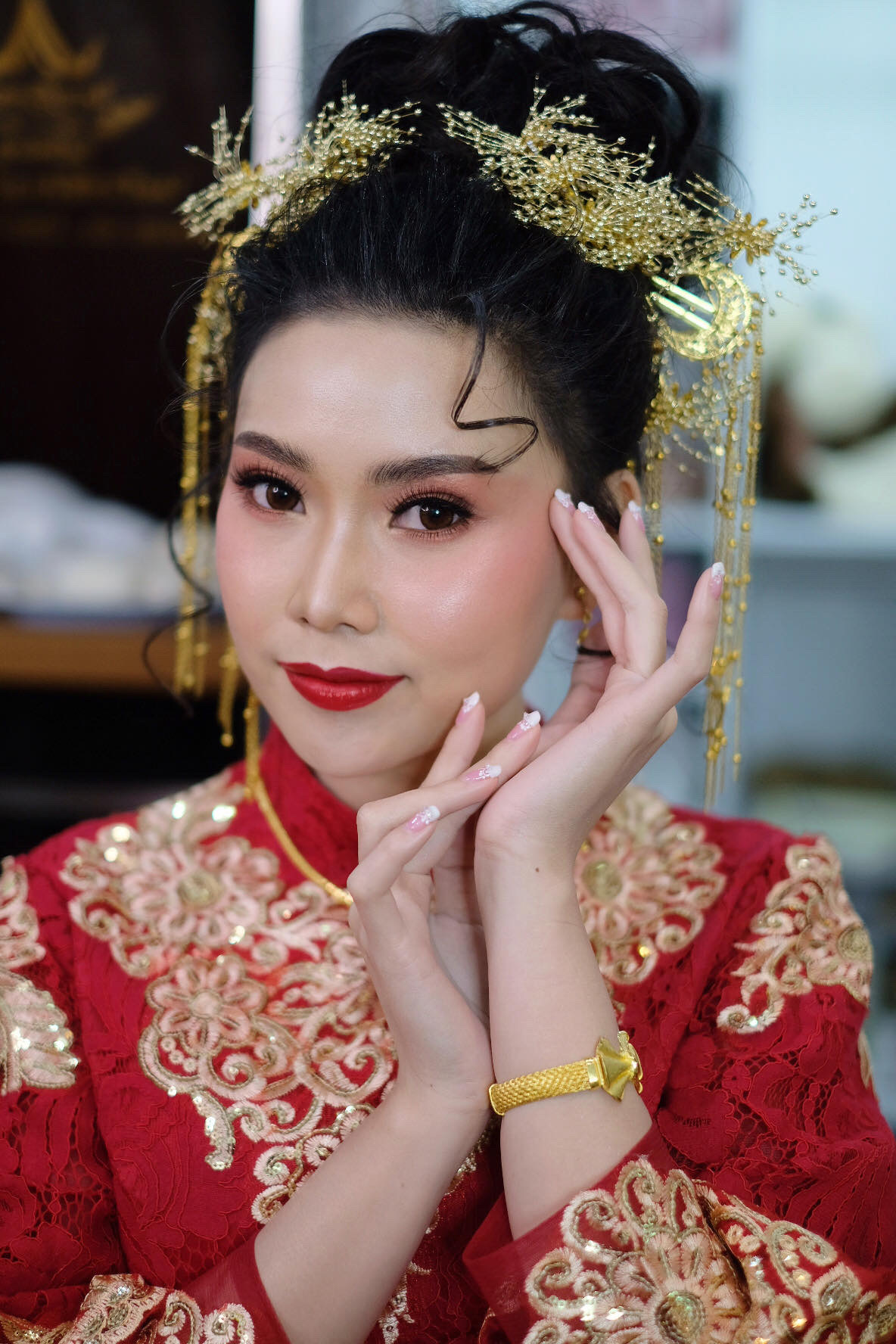 (พร้อมส่ง) เครื่องประดับจีน 109