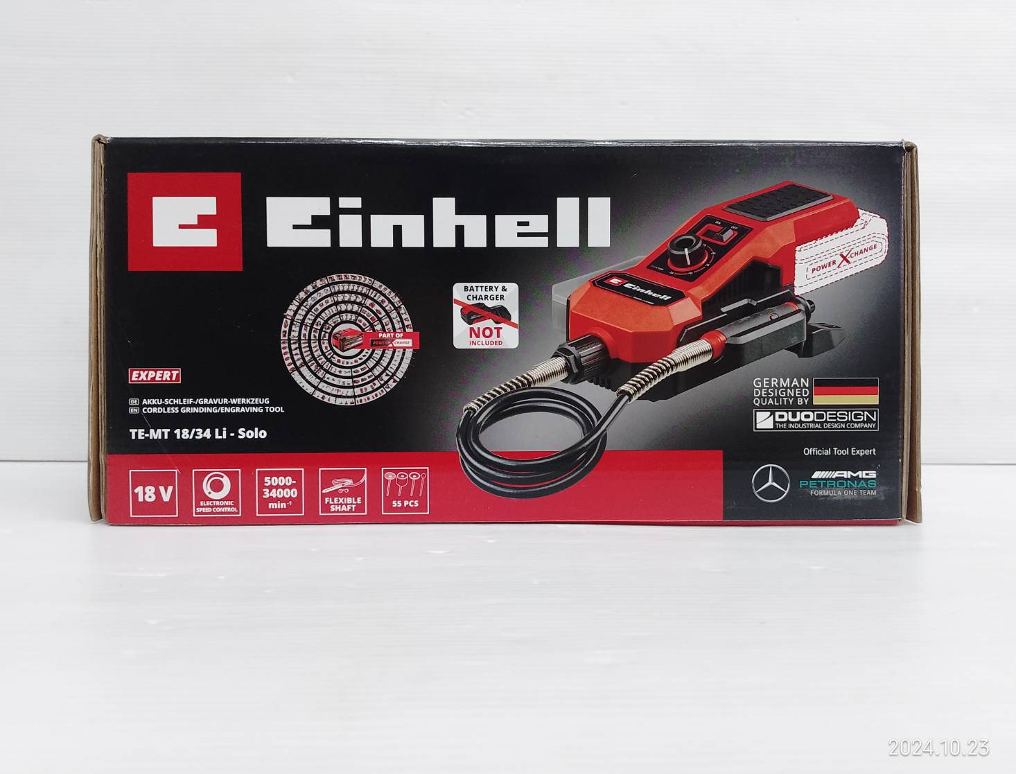EINHELL เครื่องเจียรและแกะสลักไร้สาย TE-MT 18/34 Li Solo {สินค้าไม่รวมแบตเตอรี่/เครื่องชาร์จ}