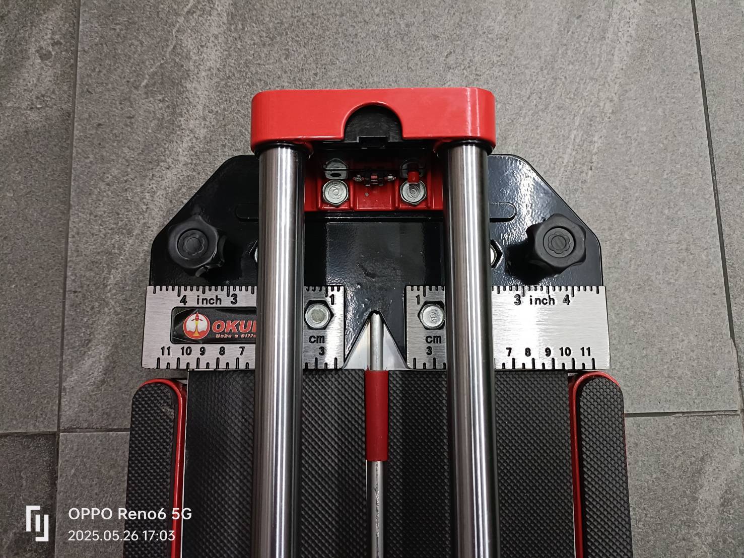 แท่นตัดกระเบื้อง24" D-OK-TC24P OKURA มีเลเซอร์