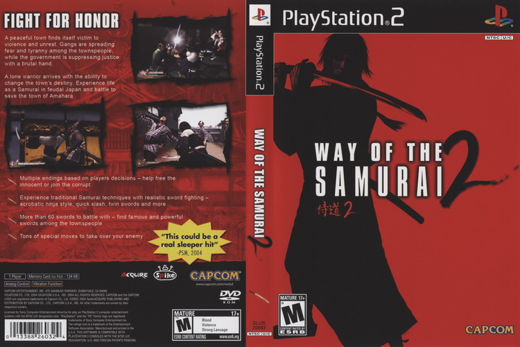 WAY OF THE SAMURAI 2 [US : DVD5 1 Disc]