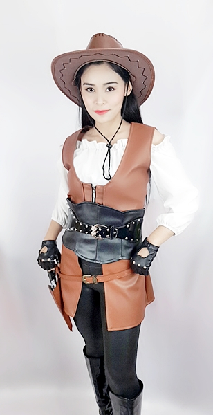 ชุดคาวเกิลร์ คาวบอยหญิง