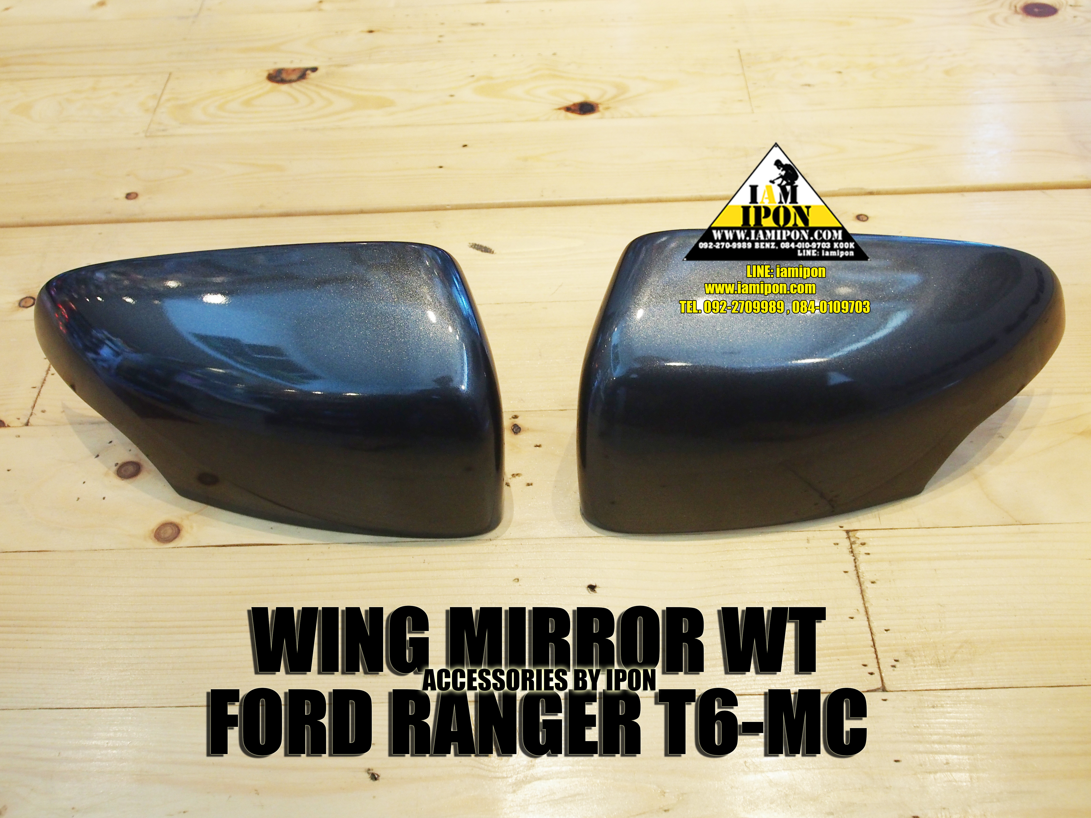 WING MIRROR WILDTRAK FORD RANGER T6 ครอบกระจกมองข้างฟอร์ดเรนเจอร์ไวด์แทรก T6
