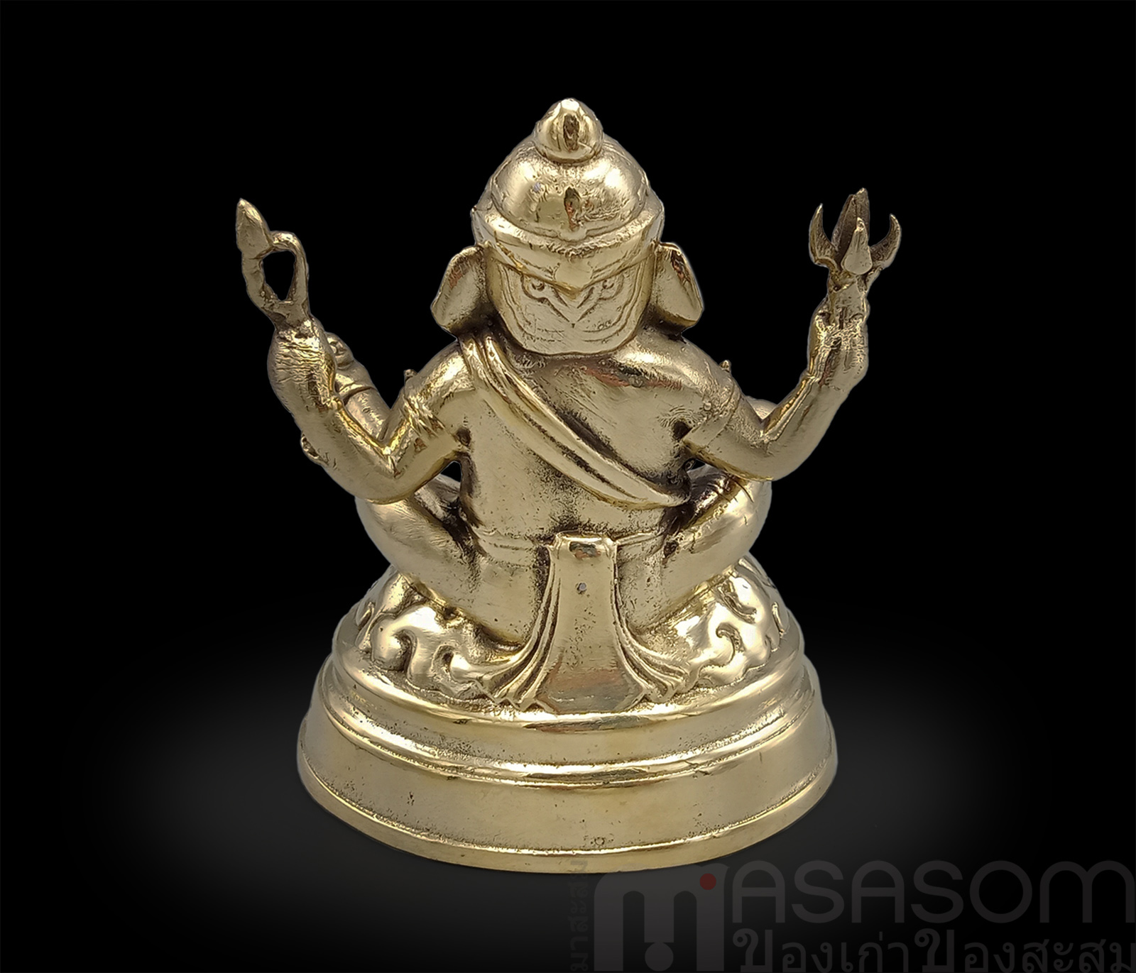 พิฆเนศทองเหลืองปางประทานพร