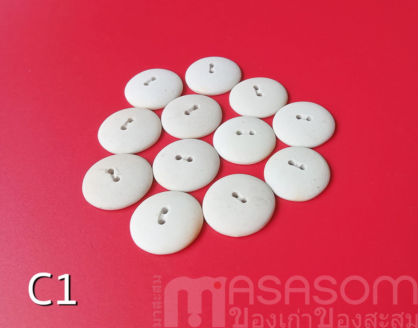 กระดุมเซรามิคกลม