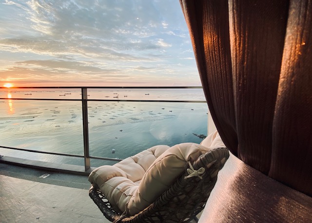 🚩H1240 ขายคอนโด มารีน่า เบย์ฟร้อนท์ ศรีราชา ชลบุรี 64.18 ตร.เมตร ชั้น30 Sea view ห้องตกแต่งพร้อมเข้าอยู่ วิวสวยที่สุด