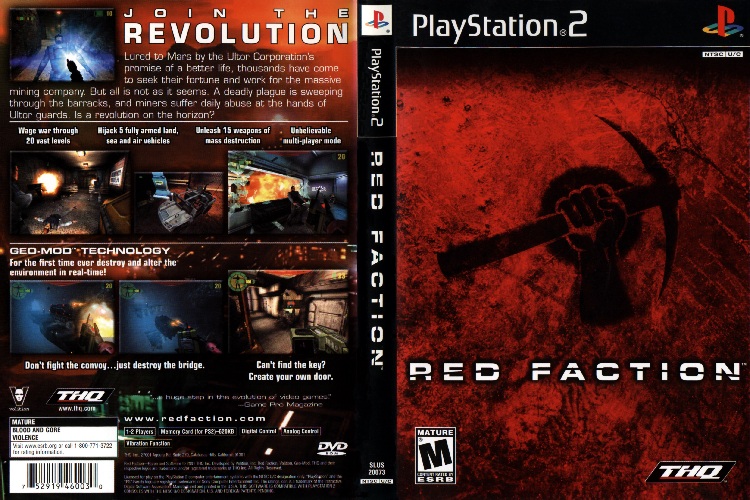 RED FACTION 1 [US : DVD5 1 Disc]