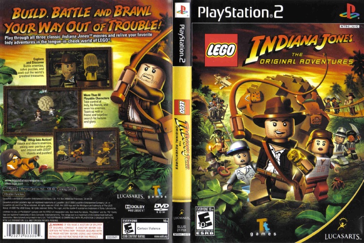 LEGO INDIANA JONES [US : DVD5 1 Disc]