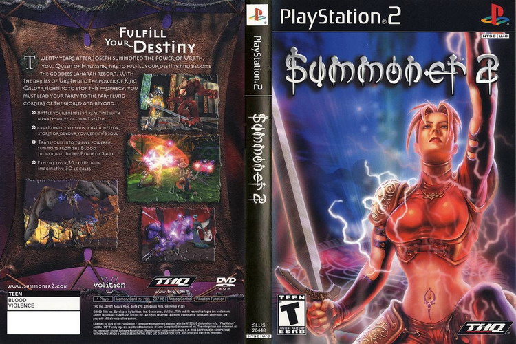 SUMMONER 2 [US : DVD5 1 Disc]